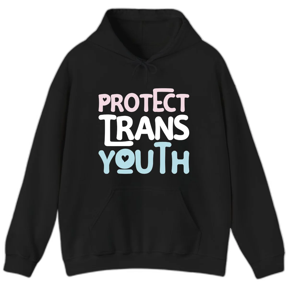 Protect Trans Youth Hoodie in Black