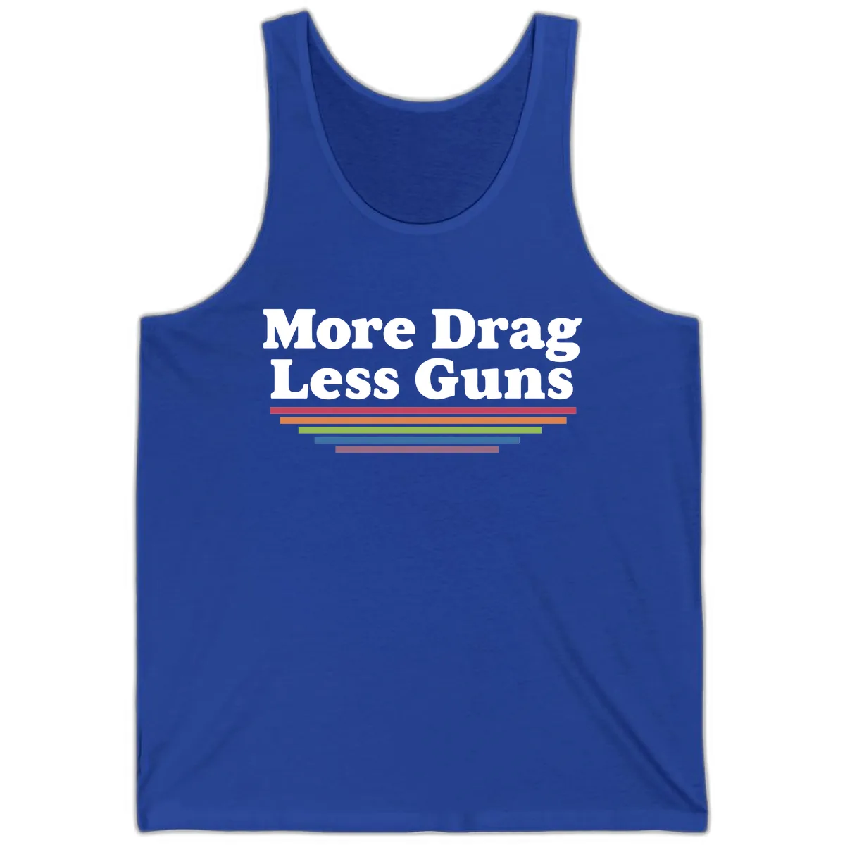 More Drag Less Guns Tank in True Royal
