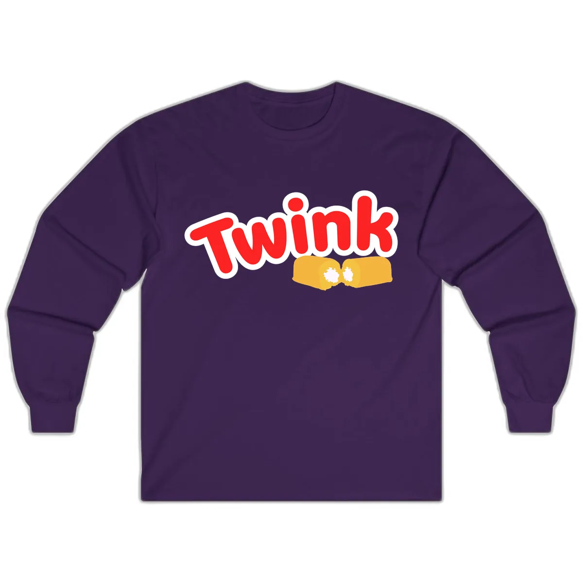 Twink Fist Bump Long Sleeve in Purple