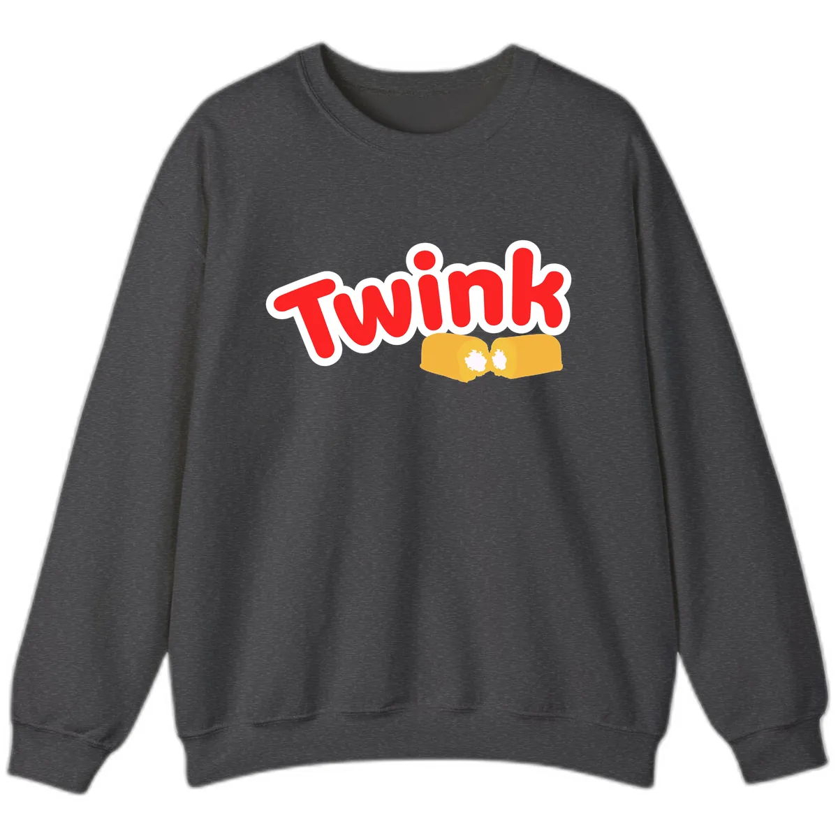 Twink Fist Bump Sweatshirt in Dark Heather