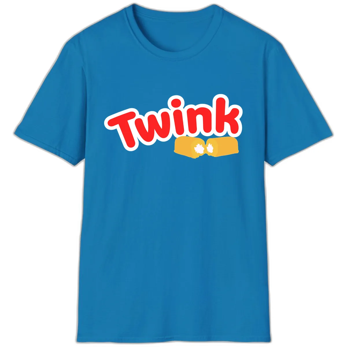 Twink Fist Bump T-Shirt in Sapphire