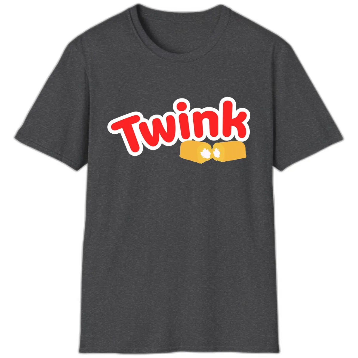 Twink Fist Bump T-Shirt in Dark Heather