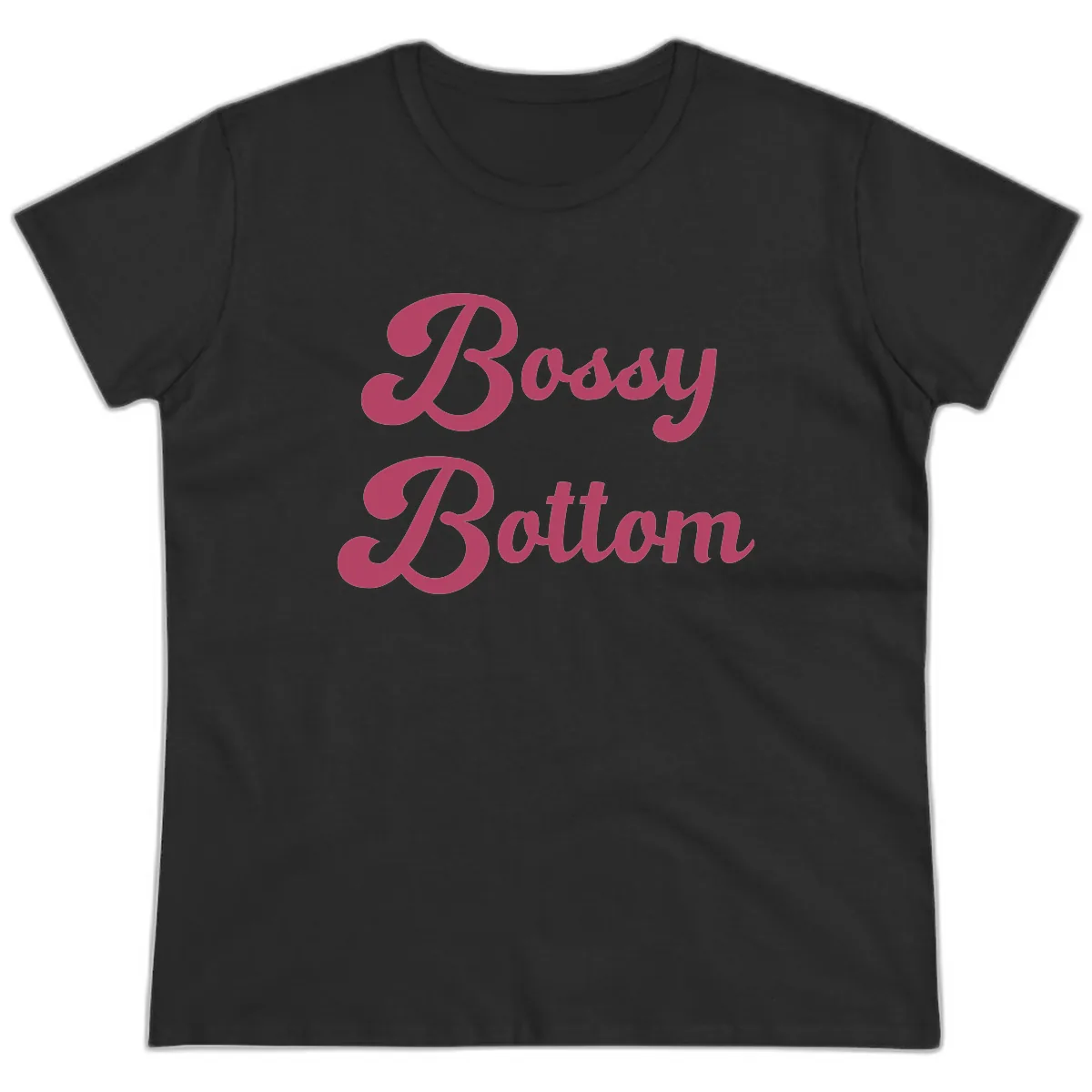 Body Rocking Pride Design Ladies Tee in Black