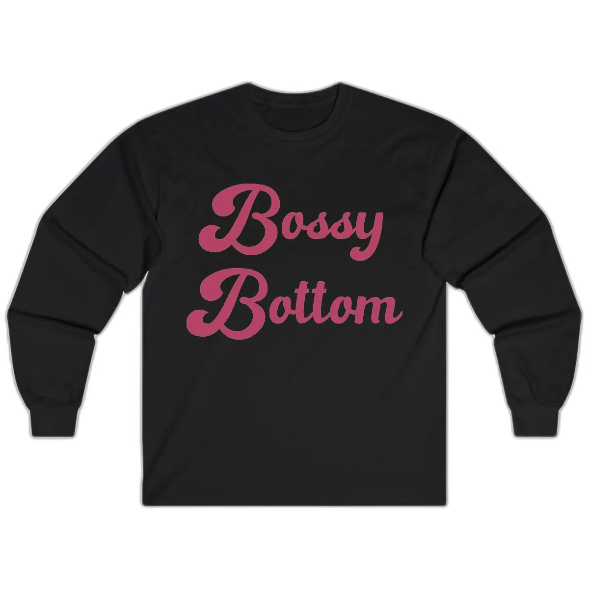 Body Rocking Pride Design Long Sleeve in Black