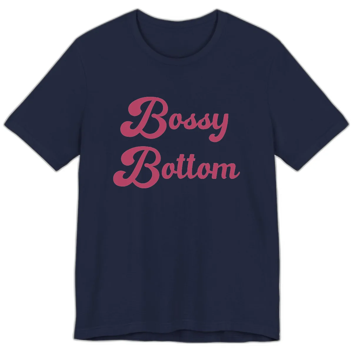 Body Rocking Pride Design Premium T-Shirt in Navy