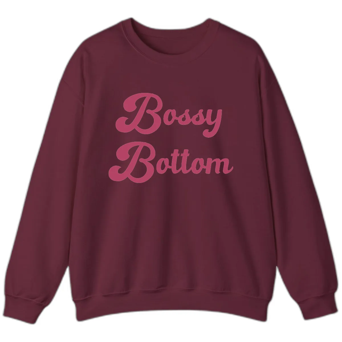 Body Rocking Pride Design Sweatshirt in Maroon