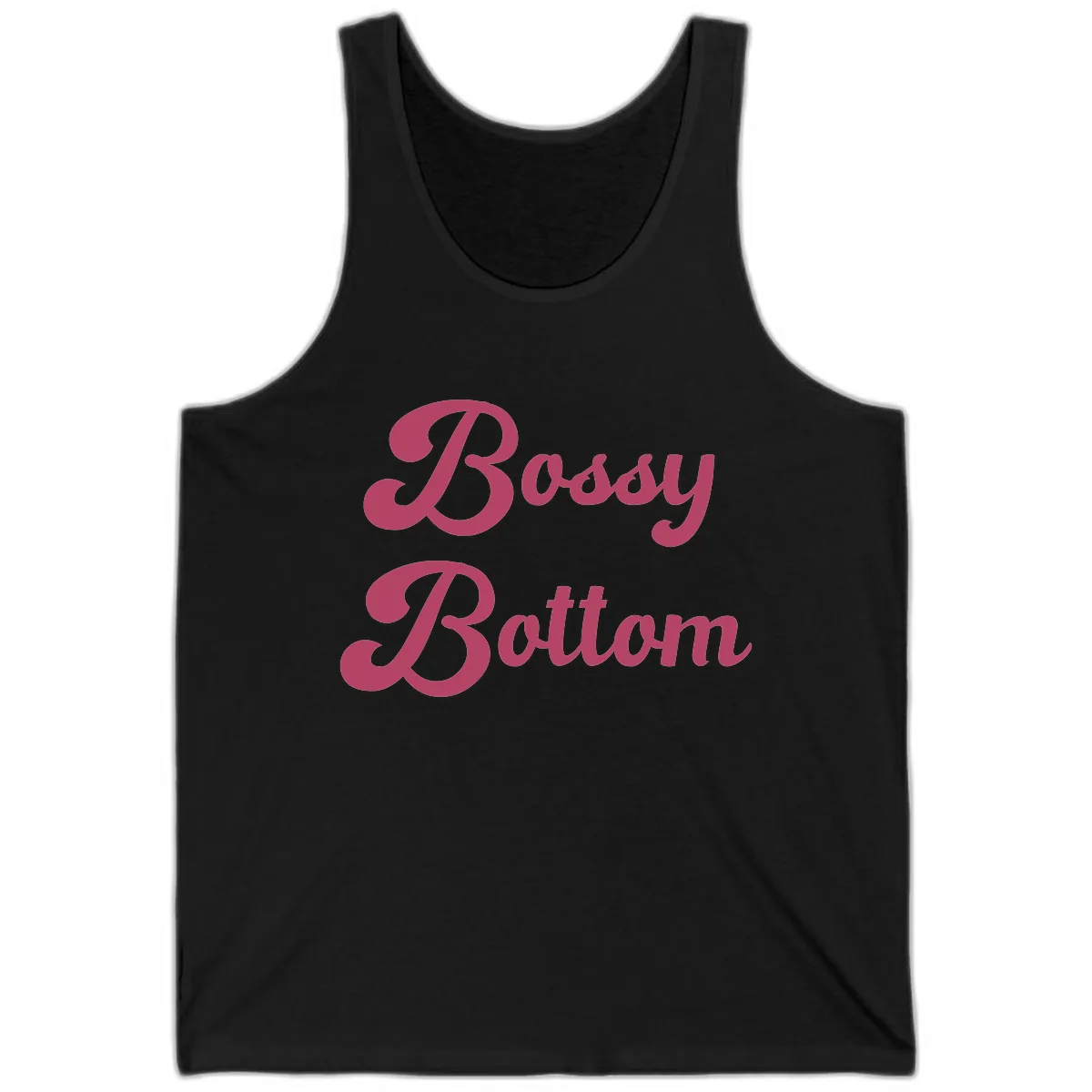 Body Rocking Pride Design Tank in Black