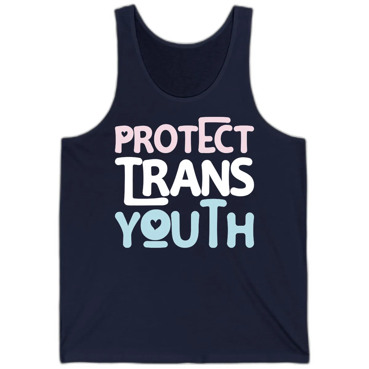 Protect Trans Youth Tank in Navy