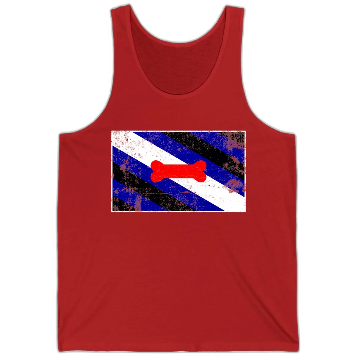 Bone Pride Flag Tank in Red