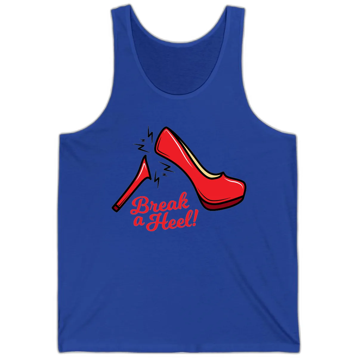Break A Heel Tank in True Royal