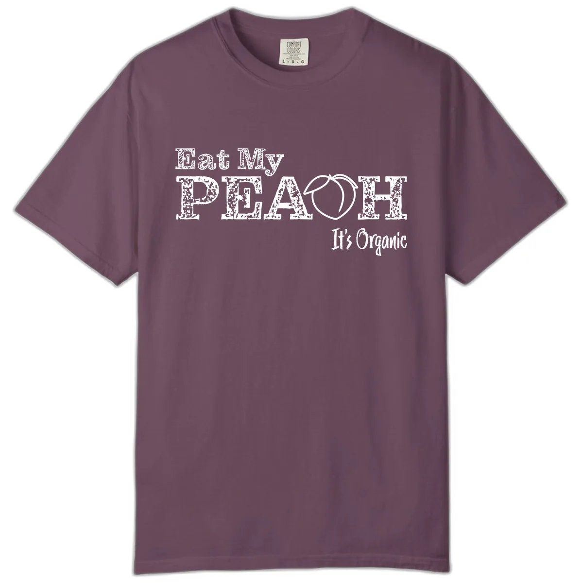 Eat My Peach It's Organic Comfort Color in Berry