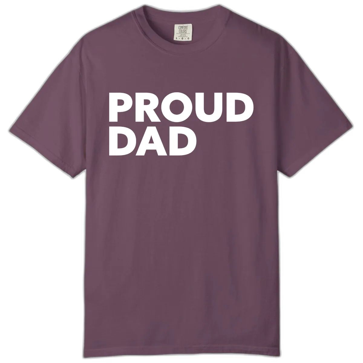 Proud Dad Bold Statement Comfort Color in Berry