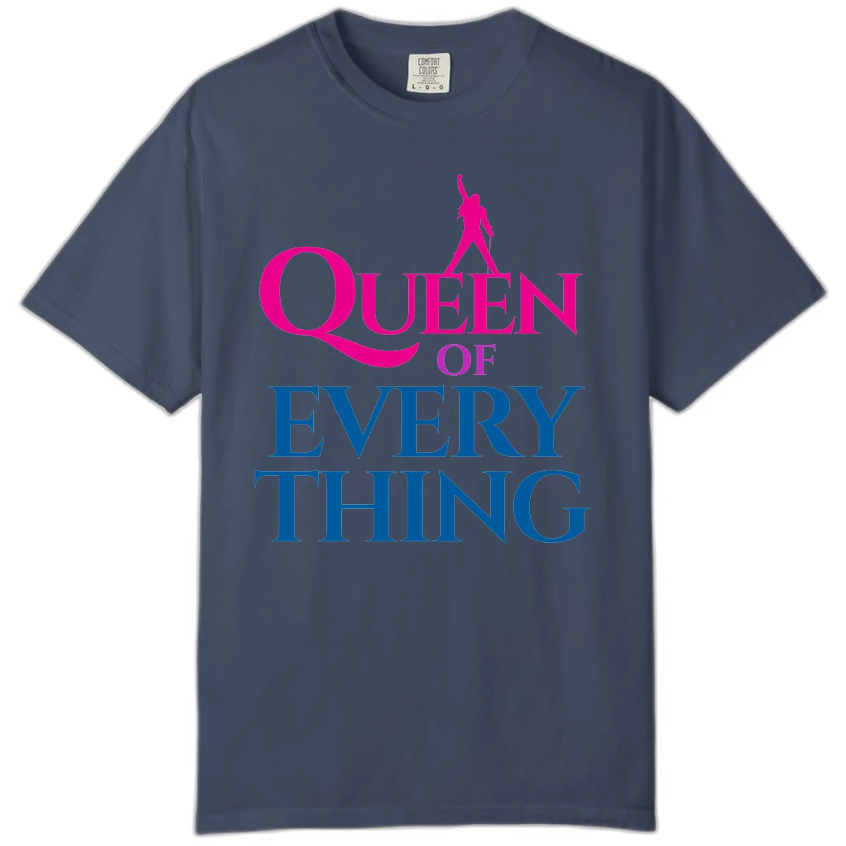 Queen Of Every Thing Comfort Color in Midnight