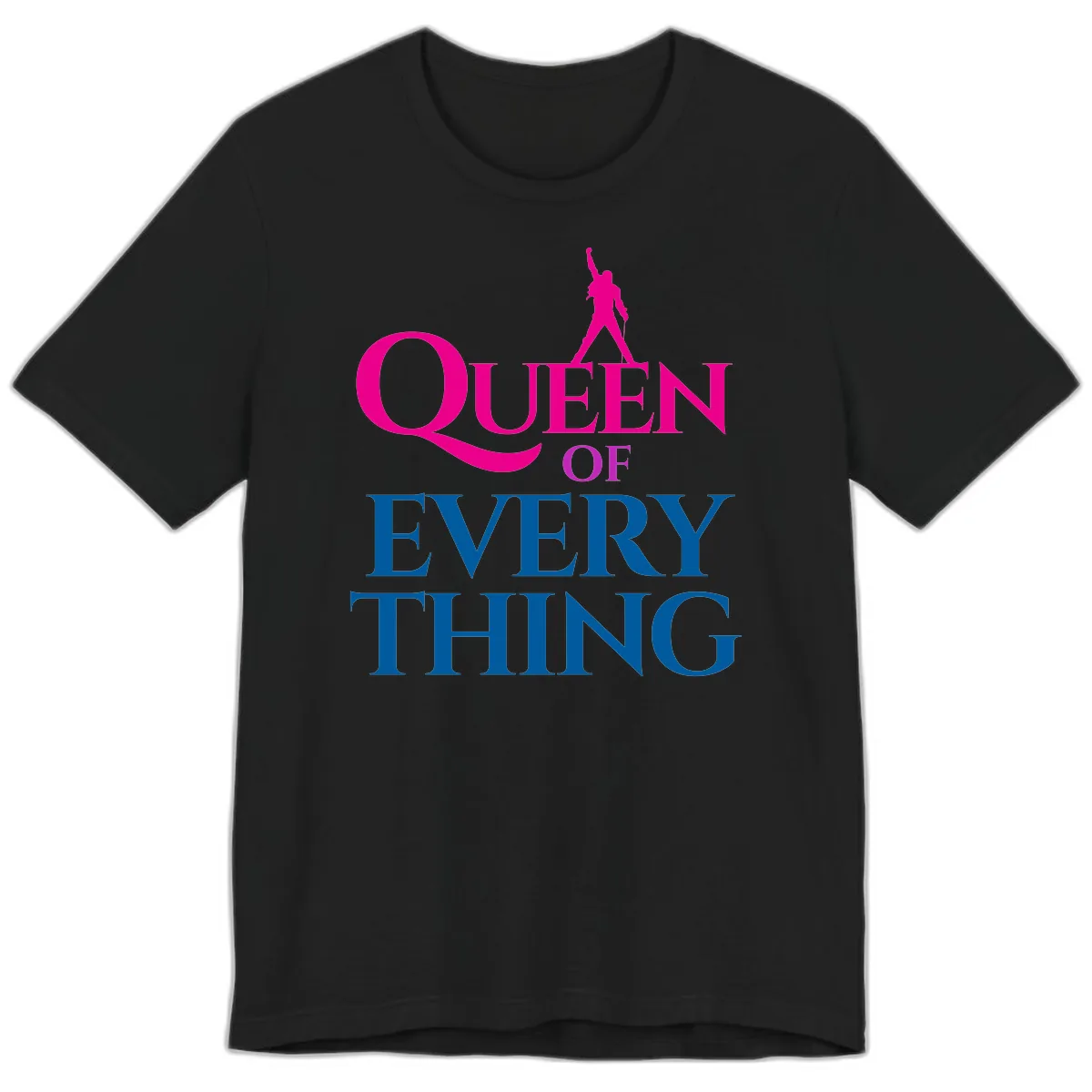 Queen Of Every Thing Premium T-Shirt in Black