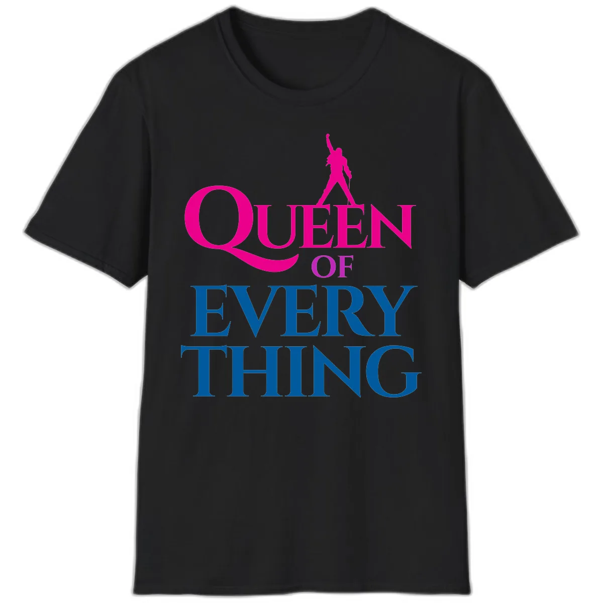 Queen Of Every Thing T-Shirt in Black