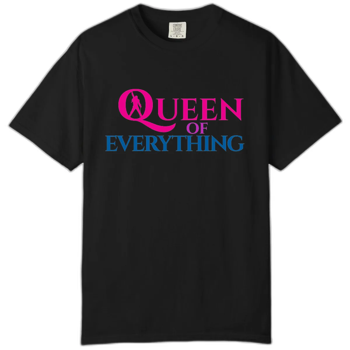 Queen Of Everything Comfort Color in Black