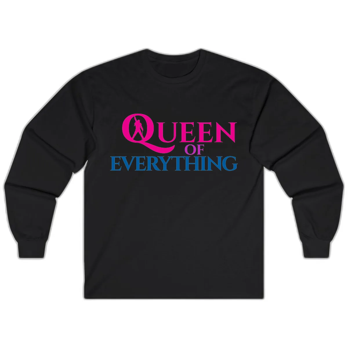 Queen Of Everything Long Sleeve in Black