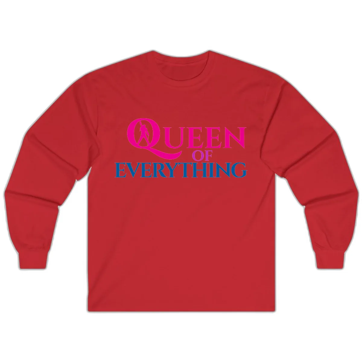 Queen Of Everything Long Sleeve in Red