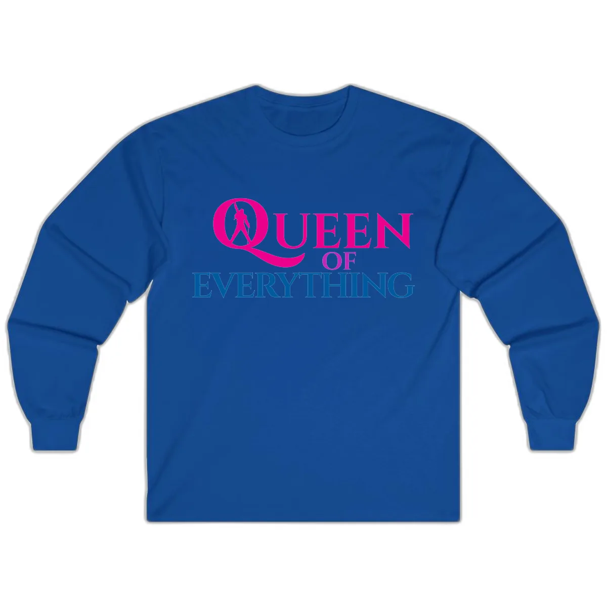 Queen Of Everything Long Sleeve in Royal