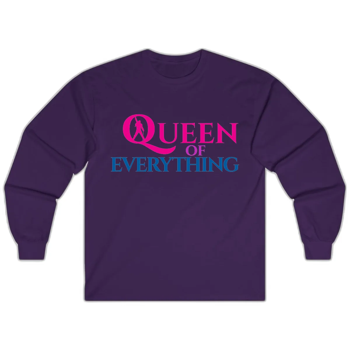 Queen Of Everything Long Sleeve in Purple