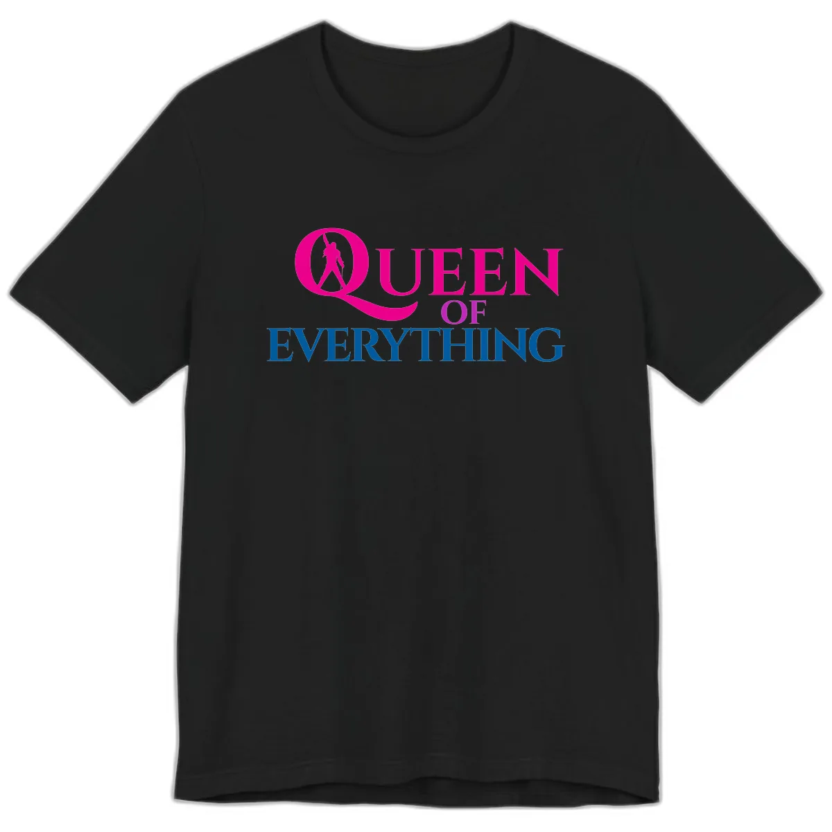 Queen Of Everything Premium T-Shirt in Black