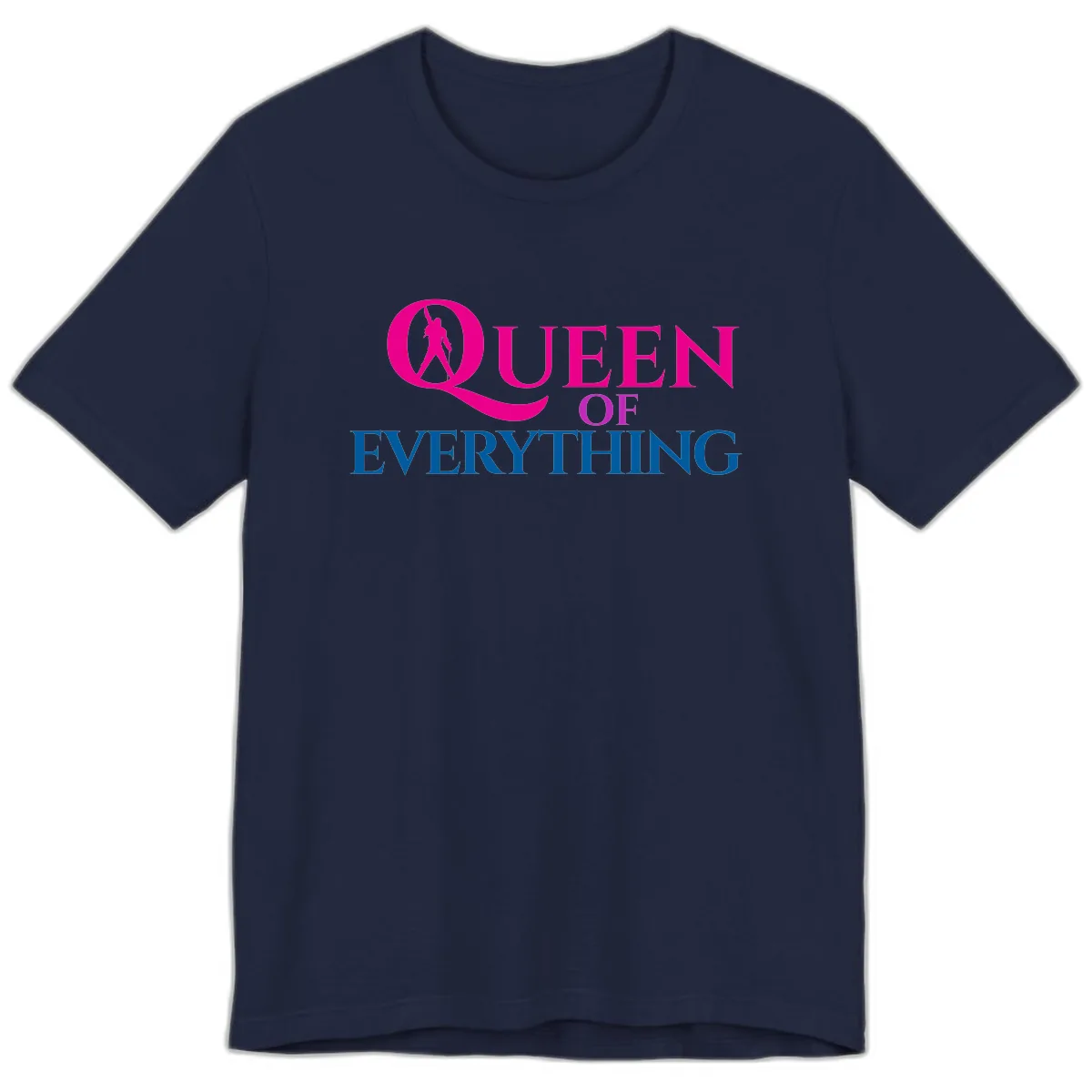 Queen Of Everything Premium T-Shirt in Navy