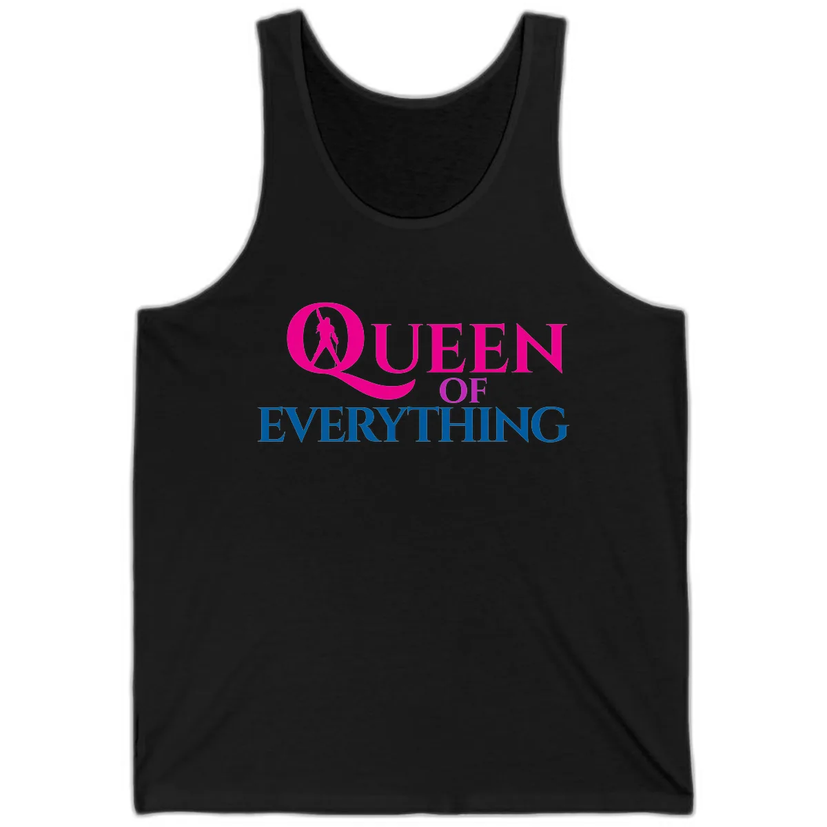 Queen Of Everything Tank in Black