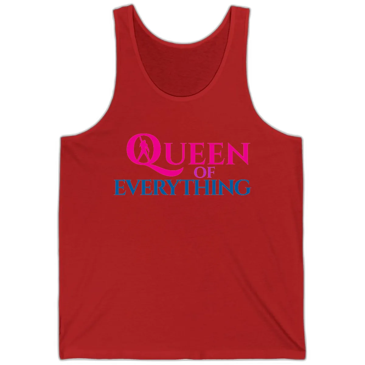 Queen Of Everything Tank in Red