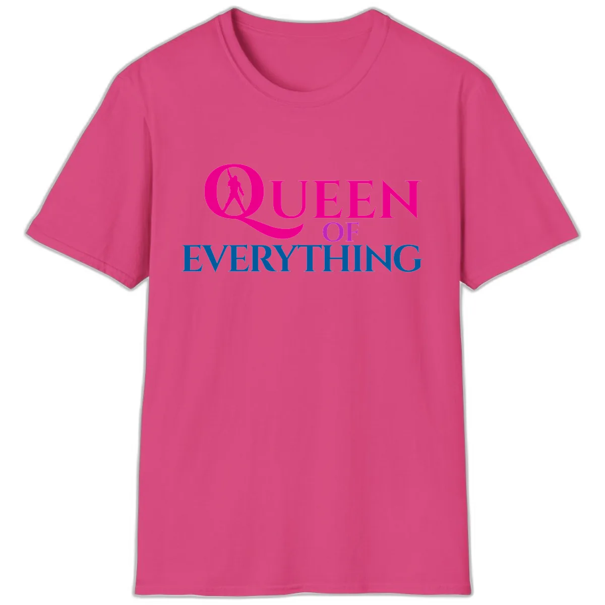 Queen Of Everything T-Shirt in Heliconia