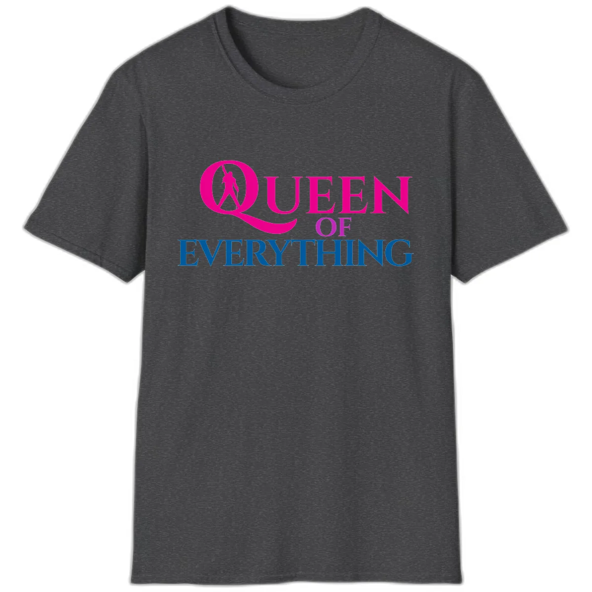 Queen Of Everything T-Shirt in Dark Heather