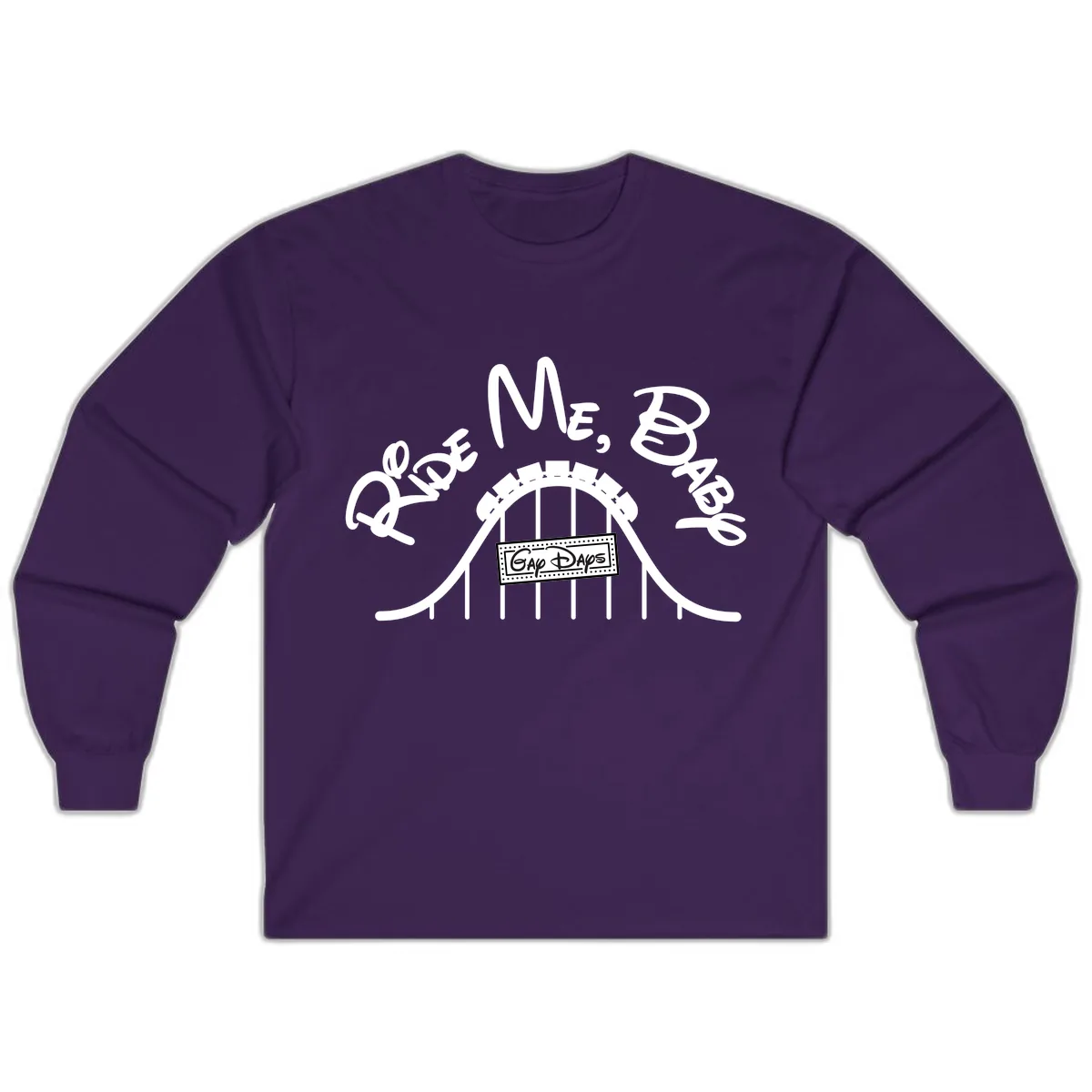Once More Into The Gap Days Long Sleeve in Purple
