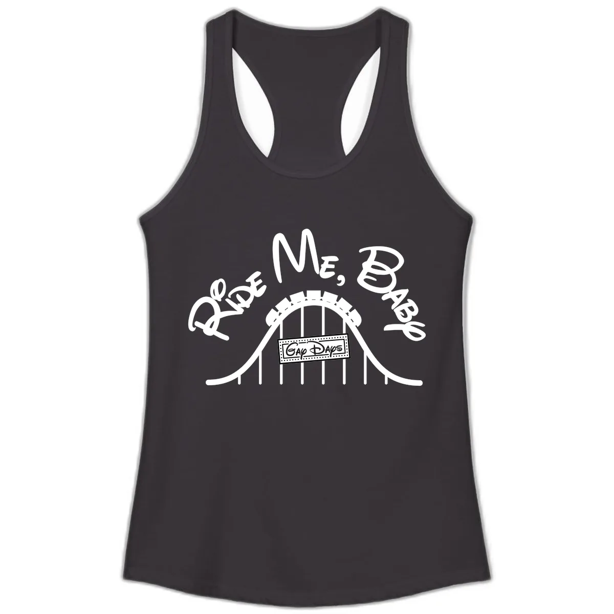 Once More Into The Gap Days Ladies Tank in Black