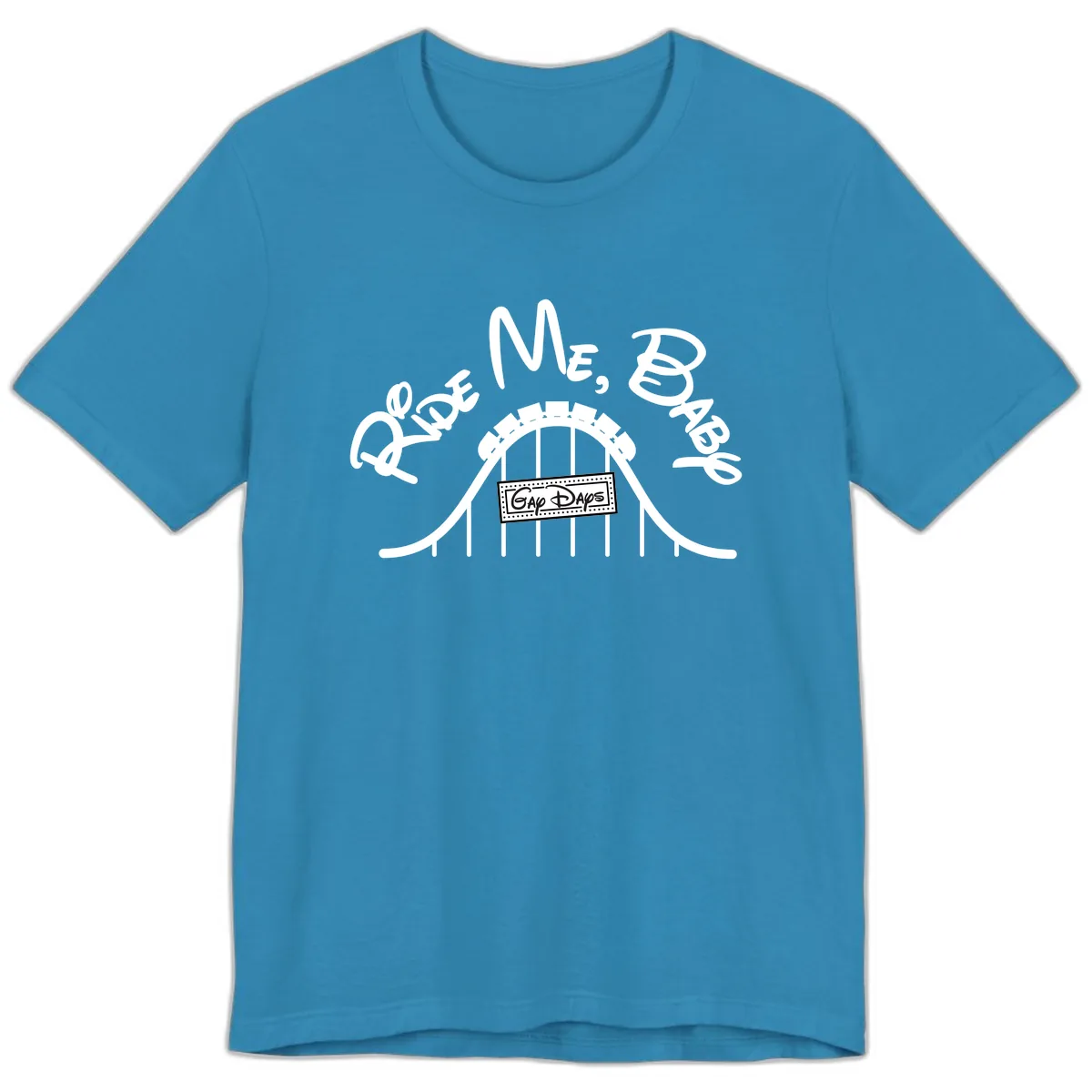 Once More Into The Gap Days Premium T-Shirt in Aqua