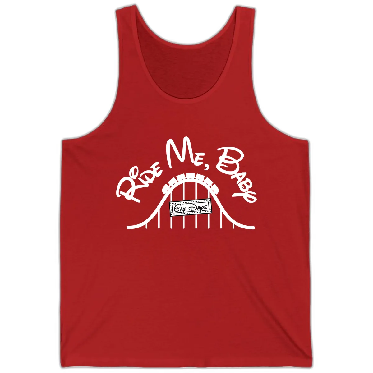 Once More Into The Gap Days Tank in Red