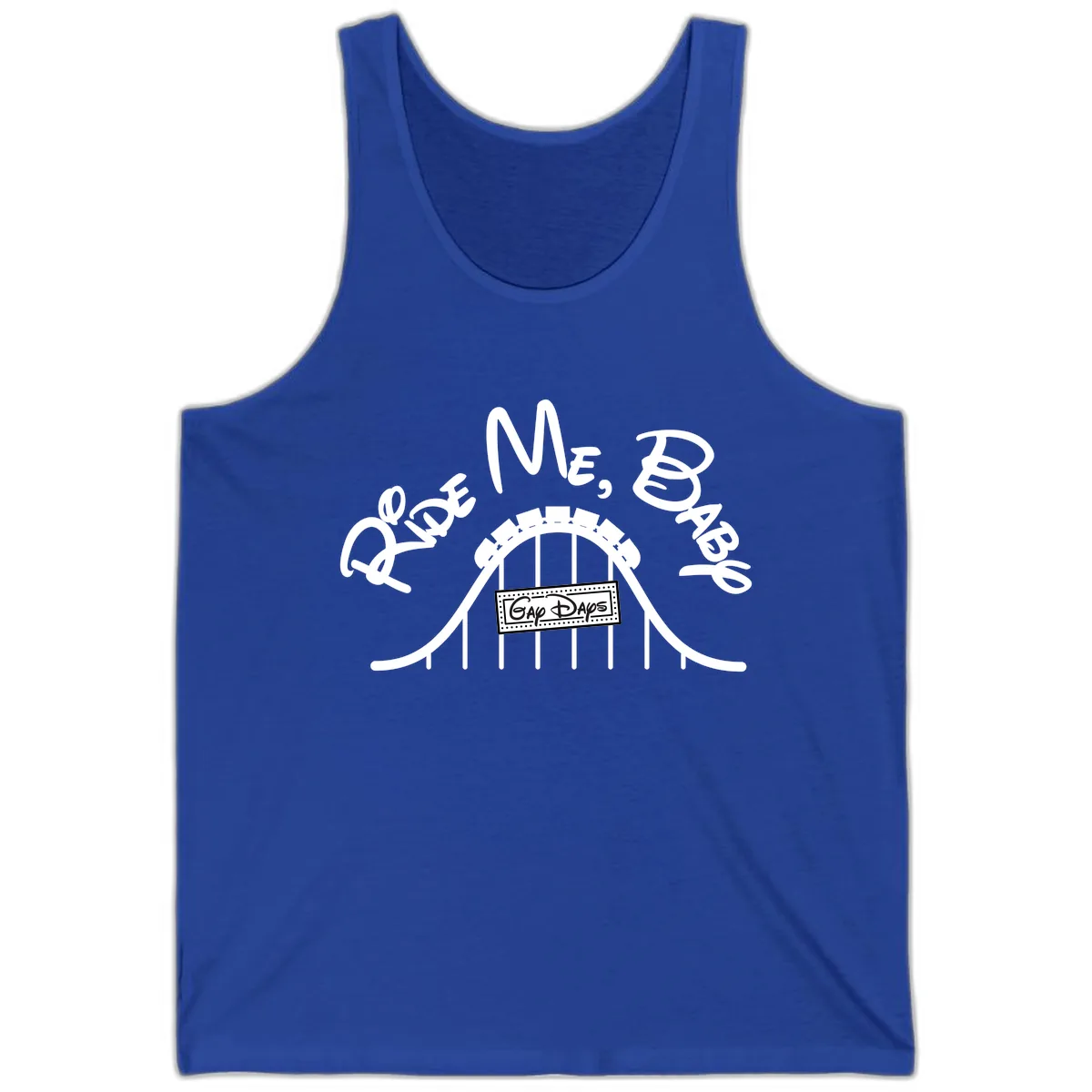 Once More Into The Gap Days Tank in True Royal