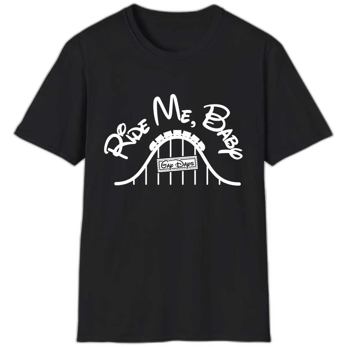 Once More Into The Gap Days T-Shirt in Black