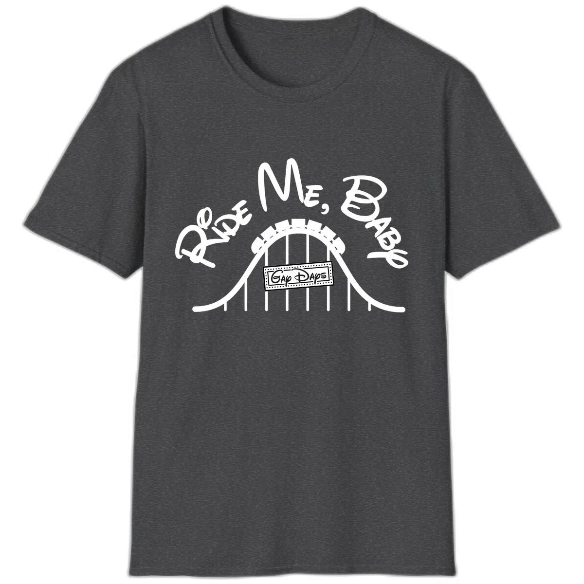 Once More Into The Gap Days T-Shirt in Dark Heather