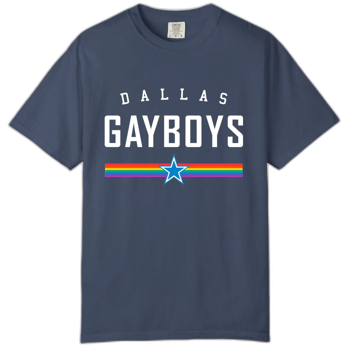 Dallas Garboys Pride Comfort Color in Midnight