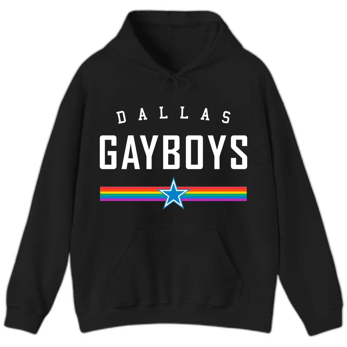 Dallas Garboys Pride Hoodie in Black