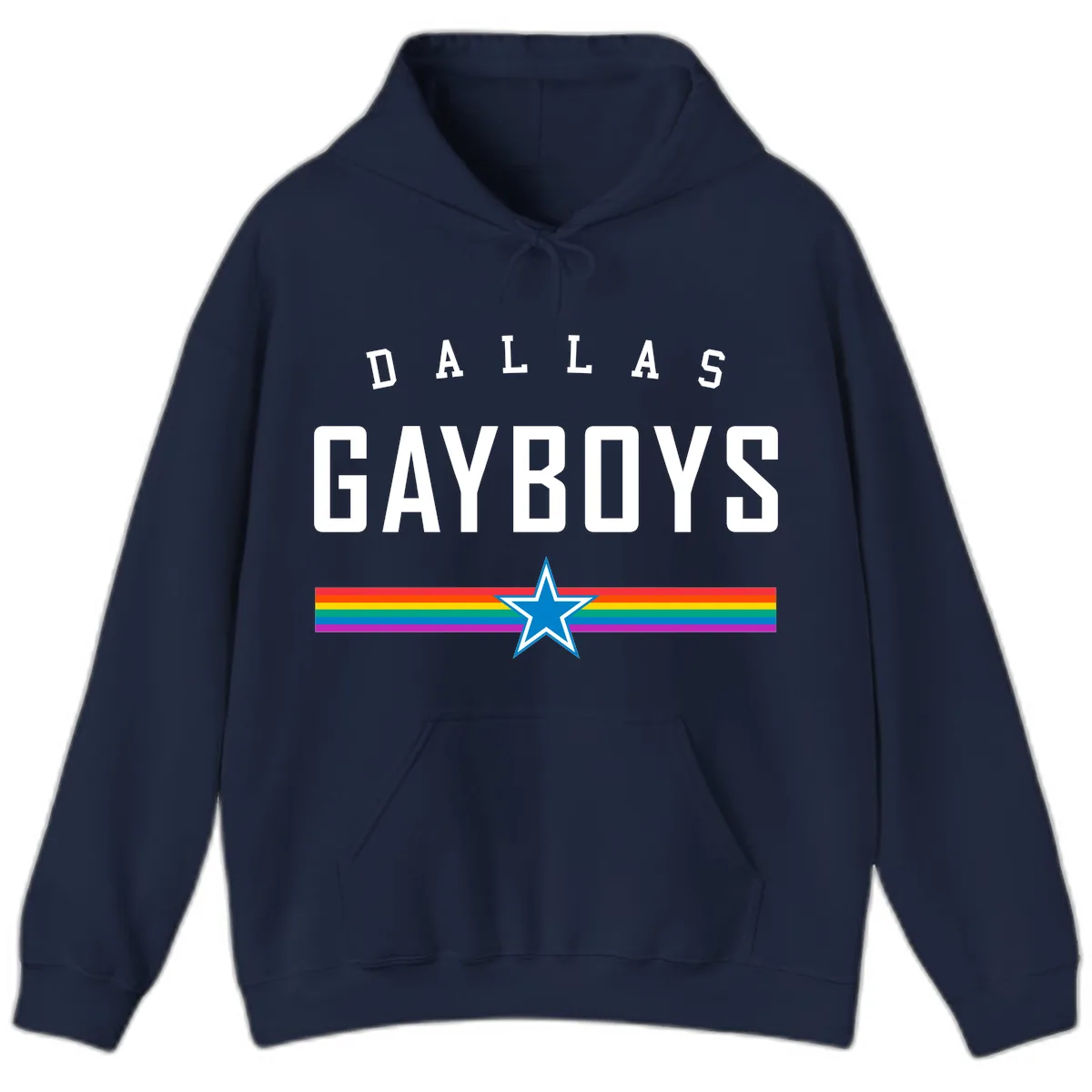 Dallas Garboys Pride Hoodie in Navy
