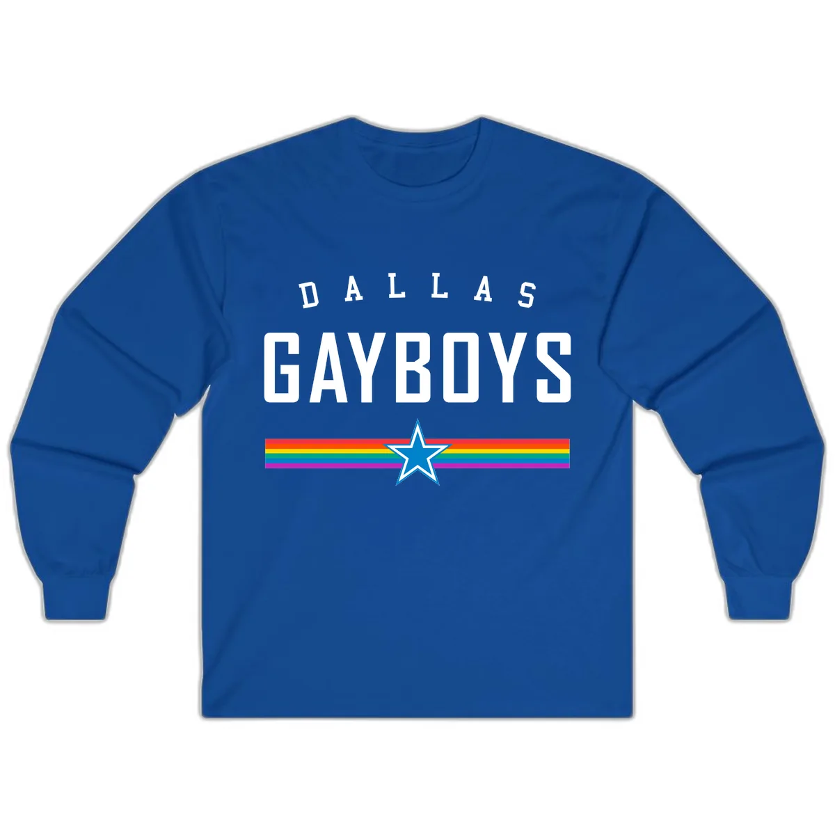 Dallas Garboys Pride Long Sleeve in Royal