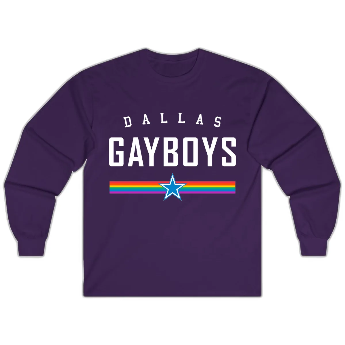 Dallas Garboys Pride Long Sleeve in Purple