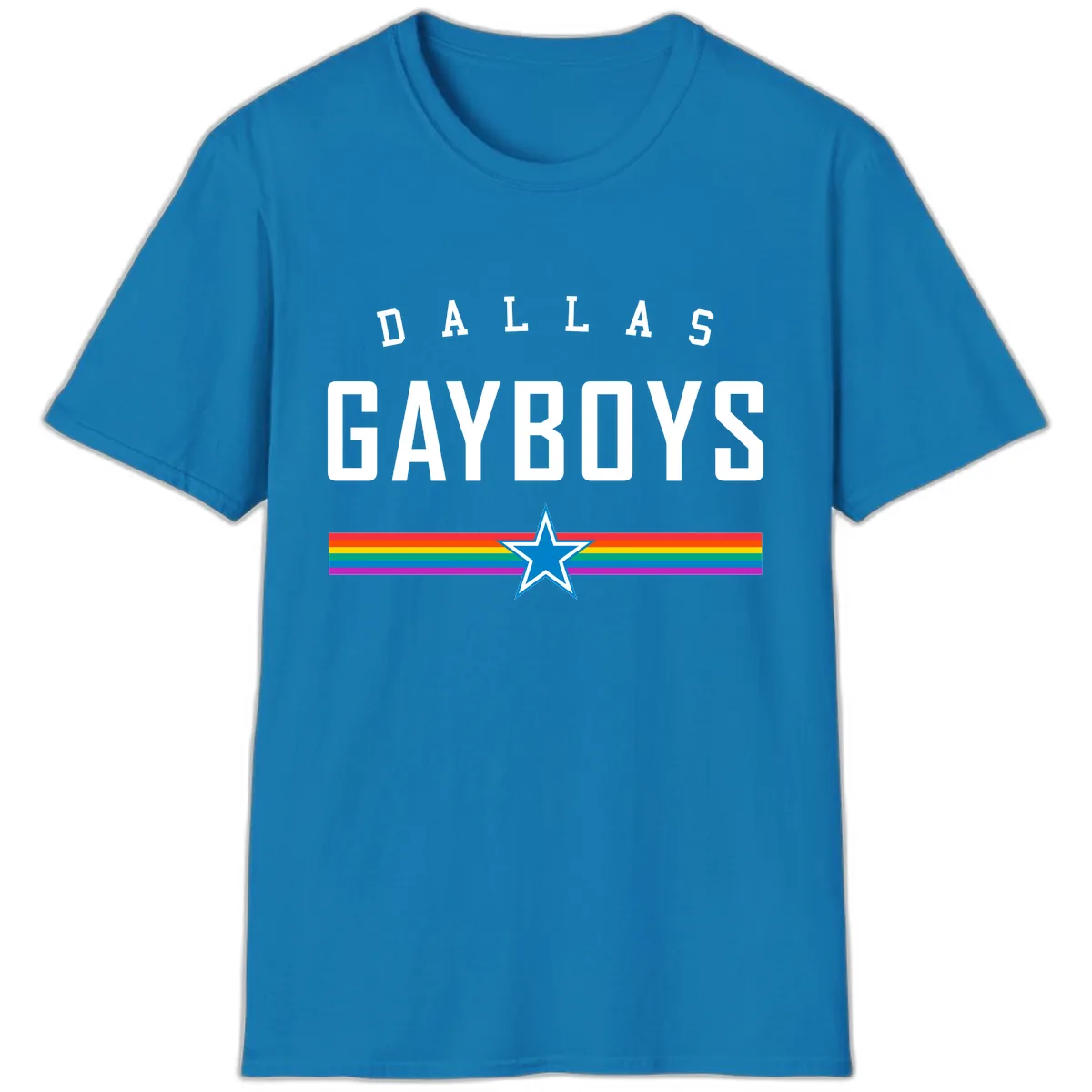 Dallas Garboys Pride T-Shirt in Sapphire