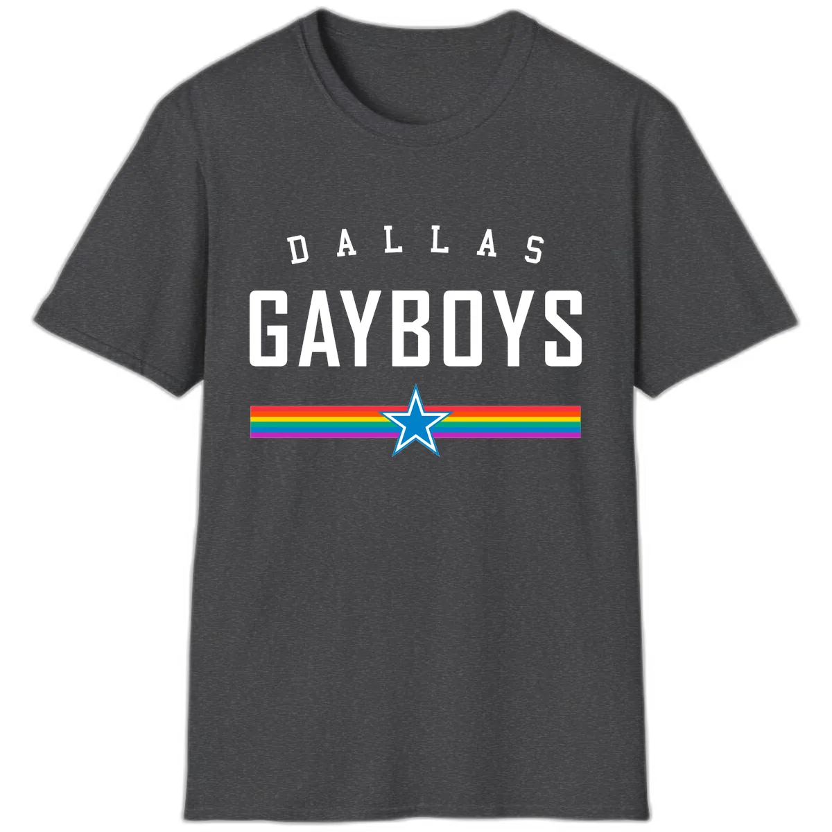 Dallas Garboys Pride T-Shirt in Dark Heather