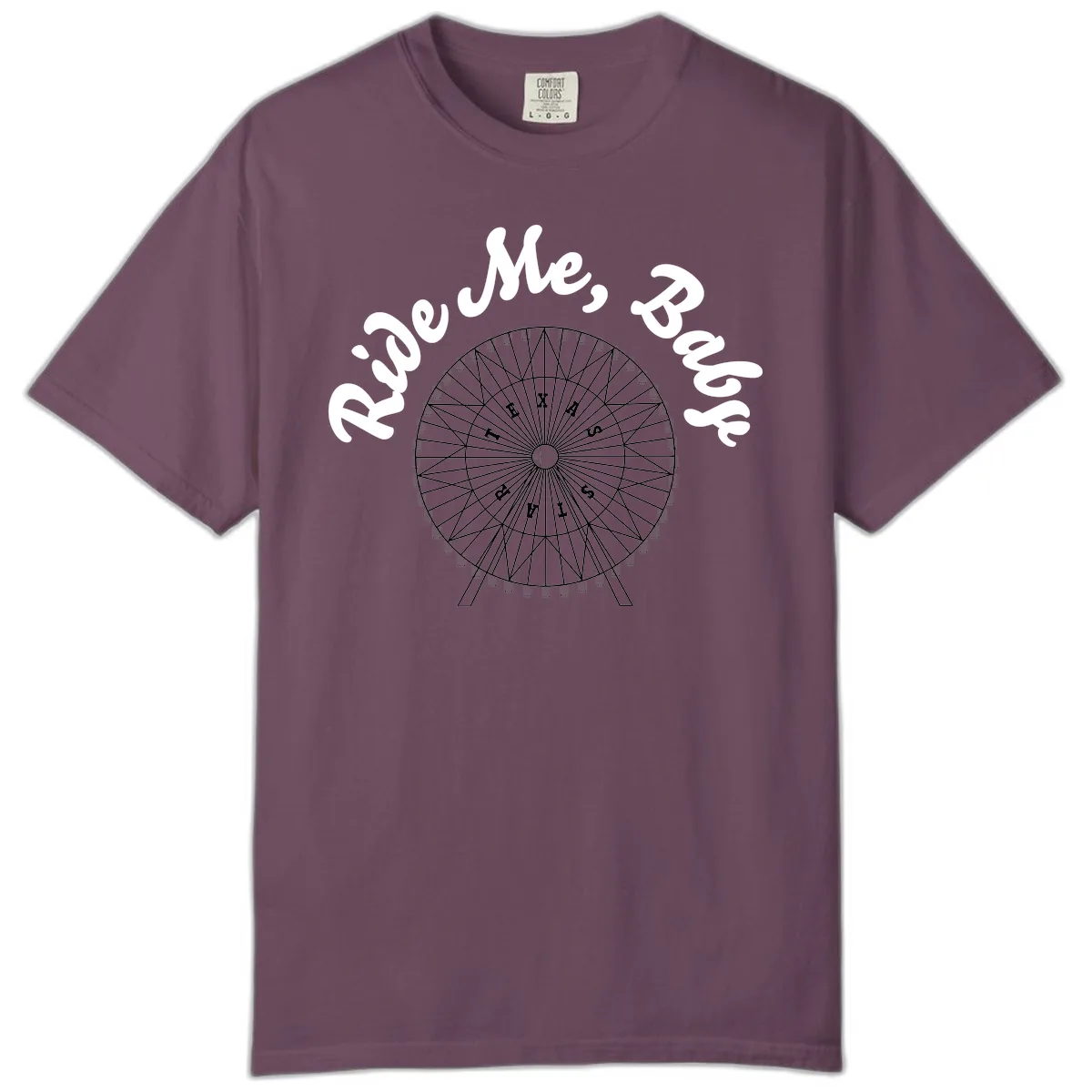 Rescue Me Ferris Wheel Comfort Color in Berry