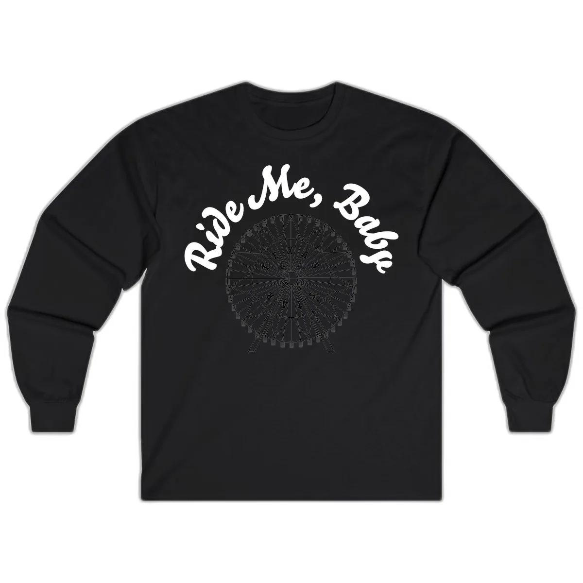 Rescue Me Ferris Wheel Long Sleeve in Black