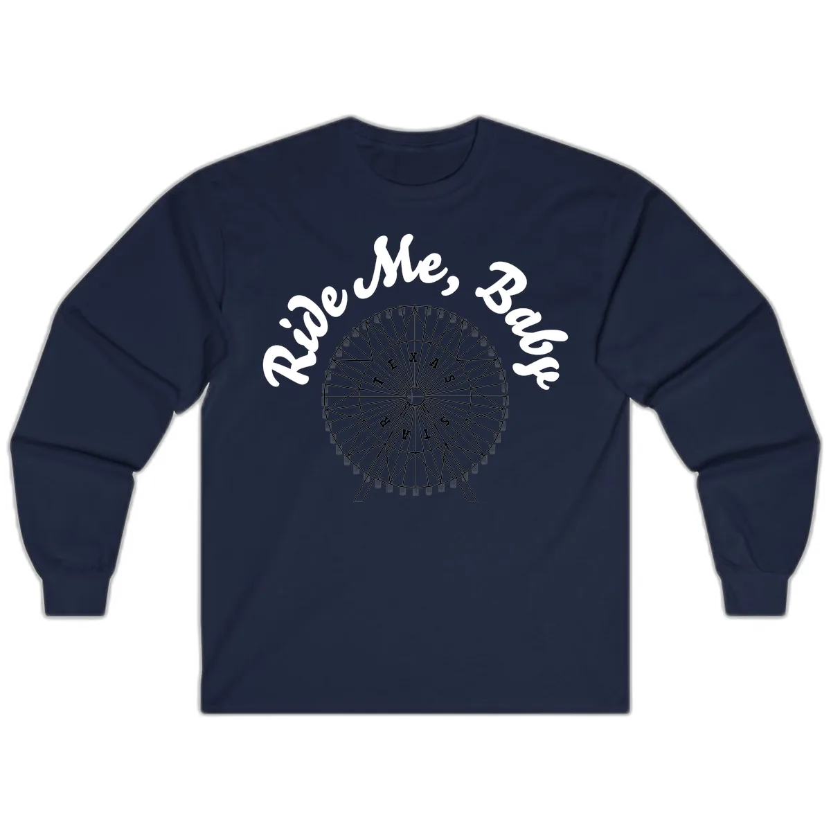 Rescue Me Ferris Wheel Long Sleeve in Navy