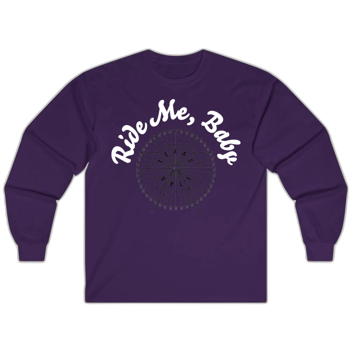 Rescue Me Ferris Wheel Long Sleeve in Purple