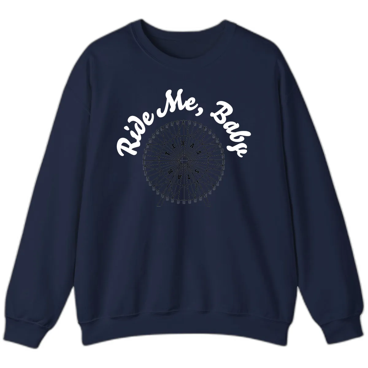 Rescue Me Ferris Wheel Sweatshirt in Navy