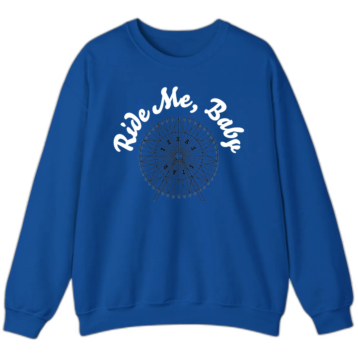 Rescue Me Ferris Wheel Sweatshirt in Royal